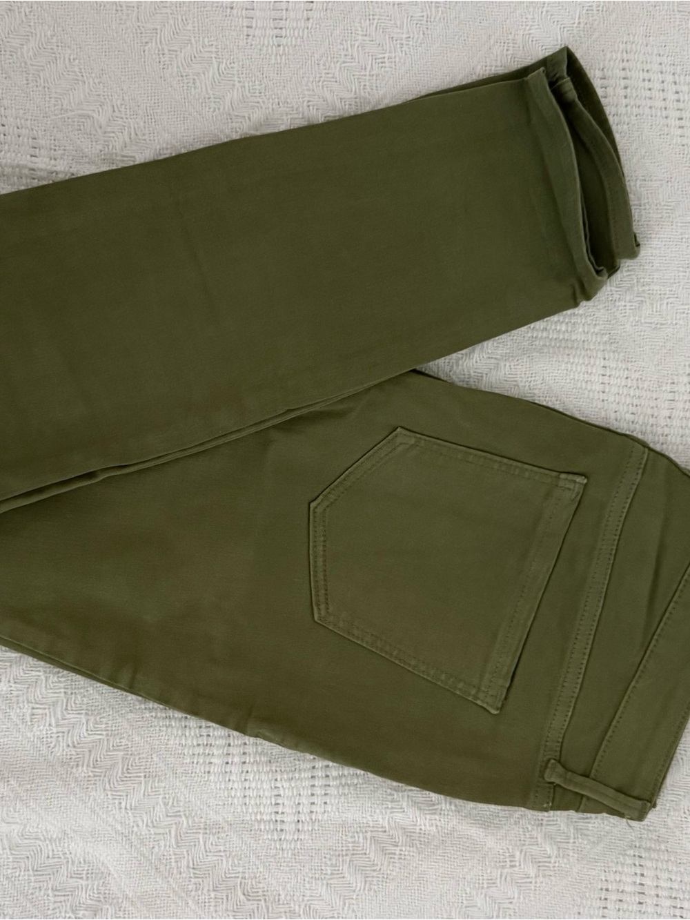 Old Navy Olive Green Rockstar Slim Pants